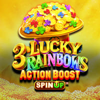 3 Lucky Rainbows Action Boost SpinUP in GamesGlobal