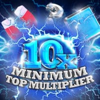 10x Minimum Top Multiplier in todosslots